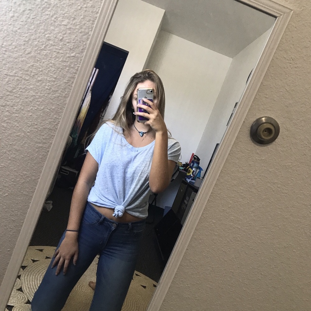 Blue gap shirt